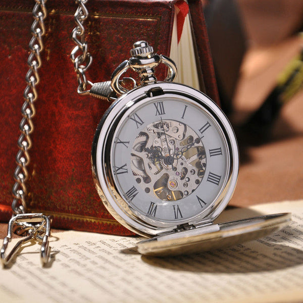 The Mechanical Silver Pocket Watch