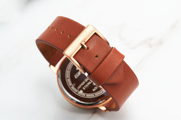 Chrono Luxury Brown Watch