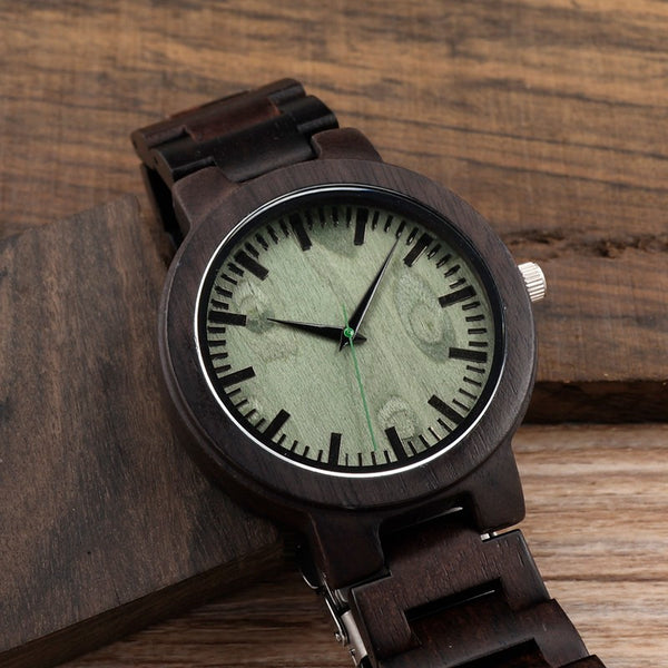 The Dark Luxury Wood Watch