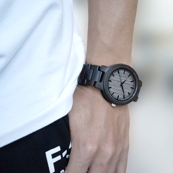 The Dark Luxury Wood Watch