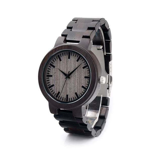 The Dark Luxury Wood Watch