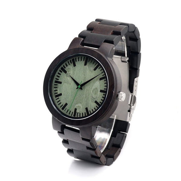 The Dark Luxury Wood Watch